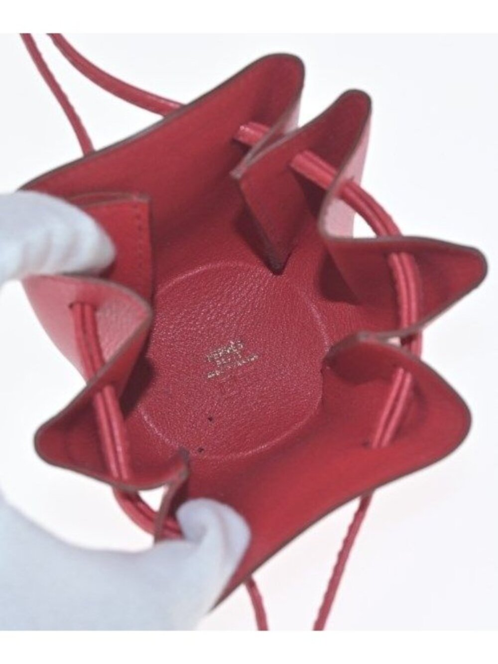 Hermes Vespa Pouch Red - Picture 3 of 9